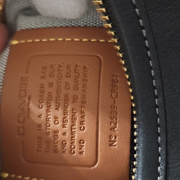 NWT Coach Black Shoulder Bag with Gold Accents Juliet Shoulder Bag - Picture 12 of 14